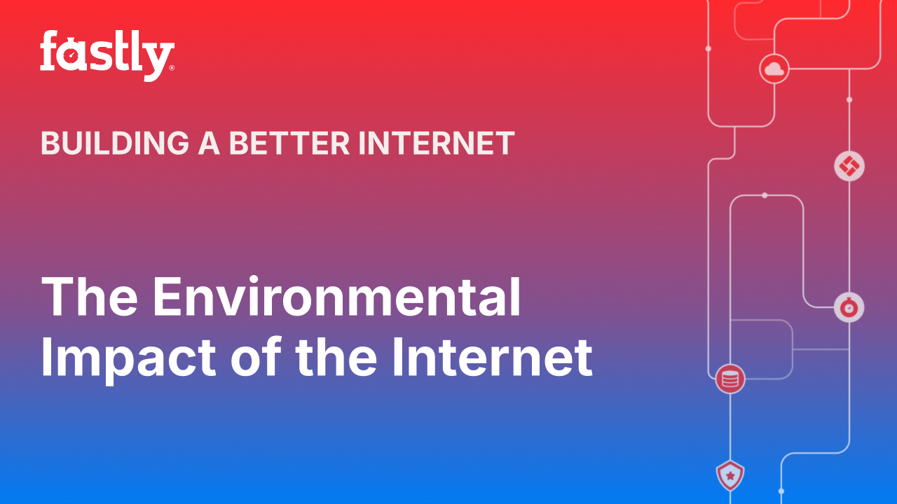 The Environmental Impact of the Internet image card