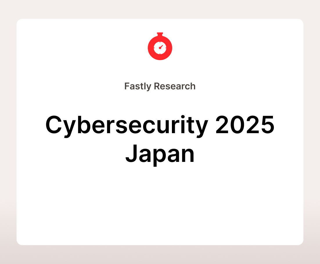 Fastly Security Research Report - Japan