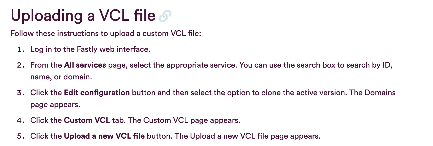 Embed VCL file