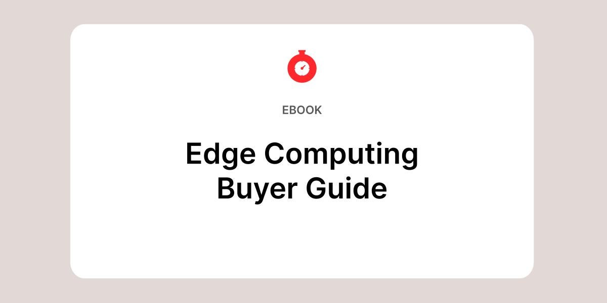 Guía de compra de edge computing
