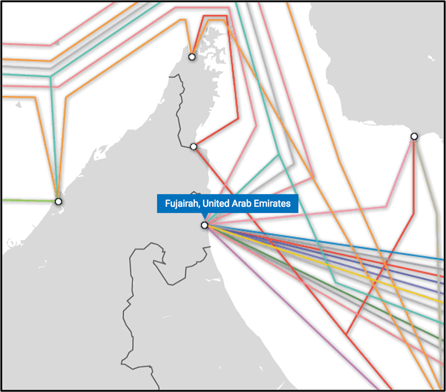 UAE-submarine-cable-map