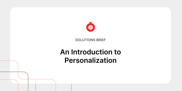 An Introduction to Personalization