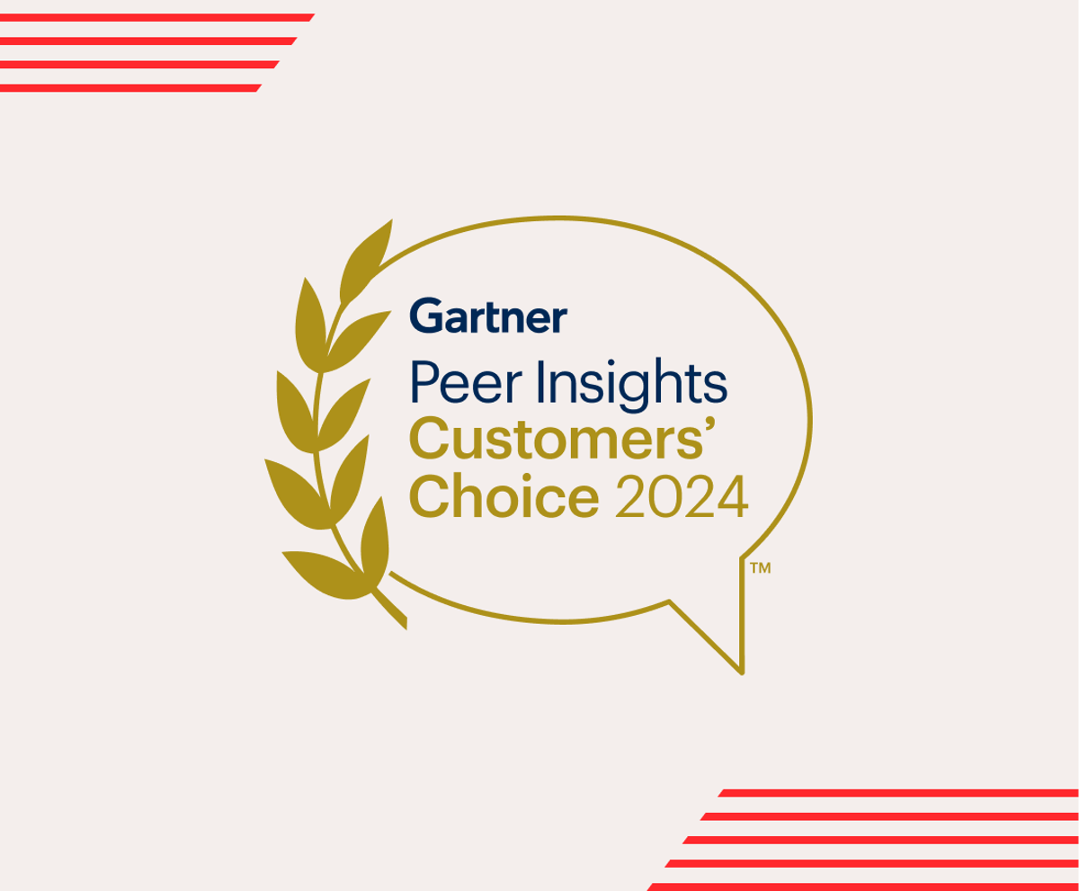  2024 Gartner ®  Peer Insights ™ ‘ Voice of the Customer’ for Cloud Web Application and API Protection
