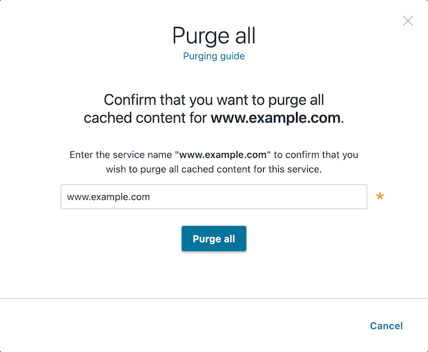 a purge all